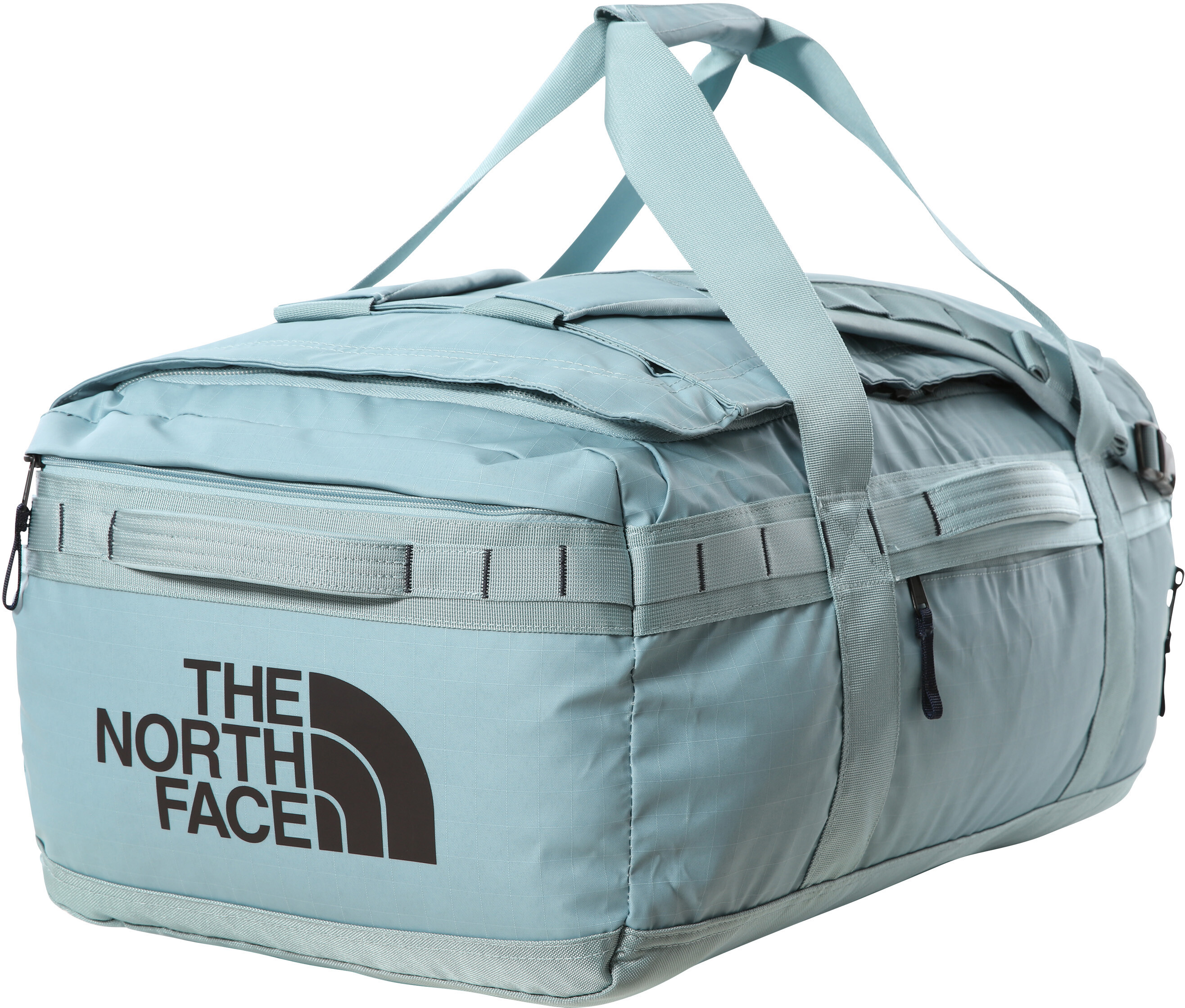 The North Face Base Camp Voyager Duffel 62l, tourmaline blue/aviator